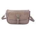 Handtas Dames Beige, Kunststof 14x21 cm