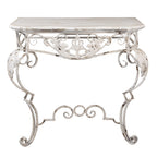 Sidetable 86x44x81 cm Wit Hout Wandtafel