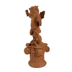Decoratie Beeld Engel 30 cm Bruin Polyresin Religious sculpture