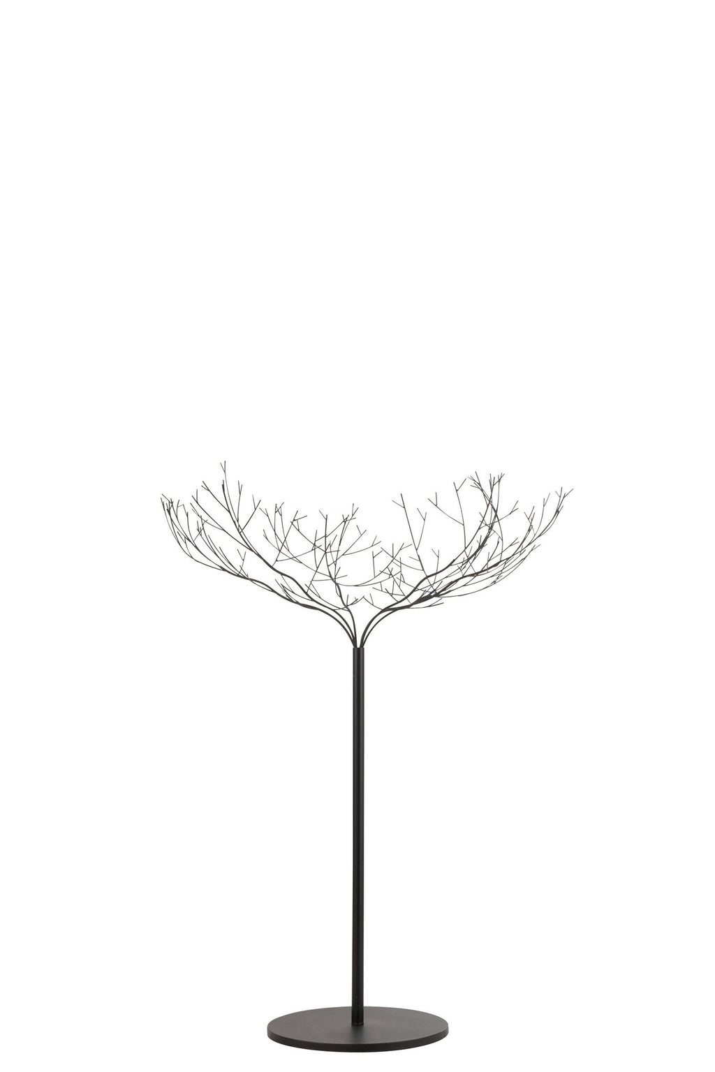 J-Line decoratie Boom - metaal - zwart - medium