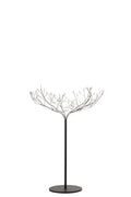J-Line decoratie Boom - metaal - zwart - medium
