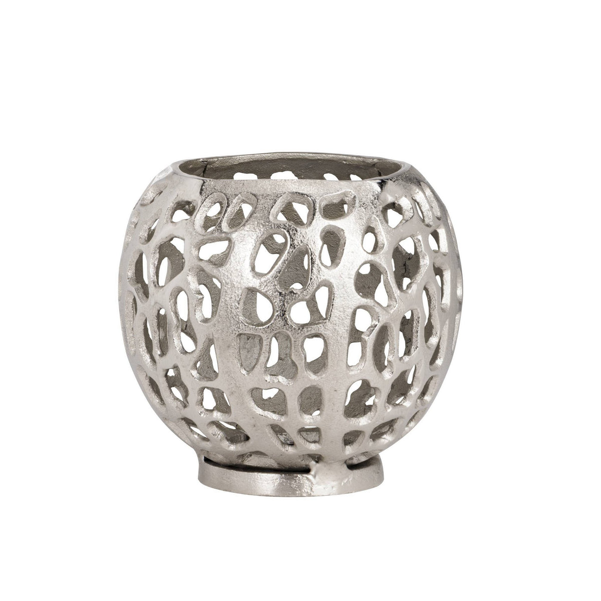 Windlicht Kimitsu Nikkel 14,5x14cm