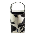 Mand koehuid zwart/wit 40cm
