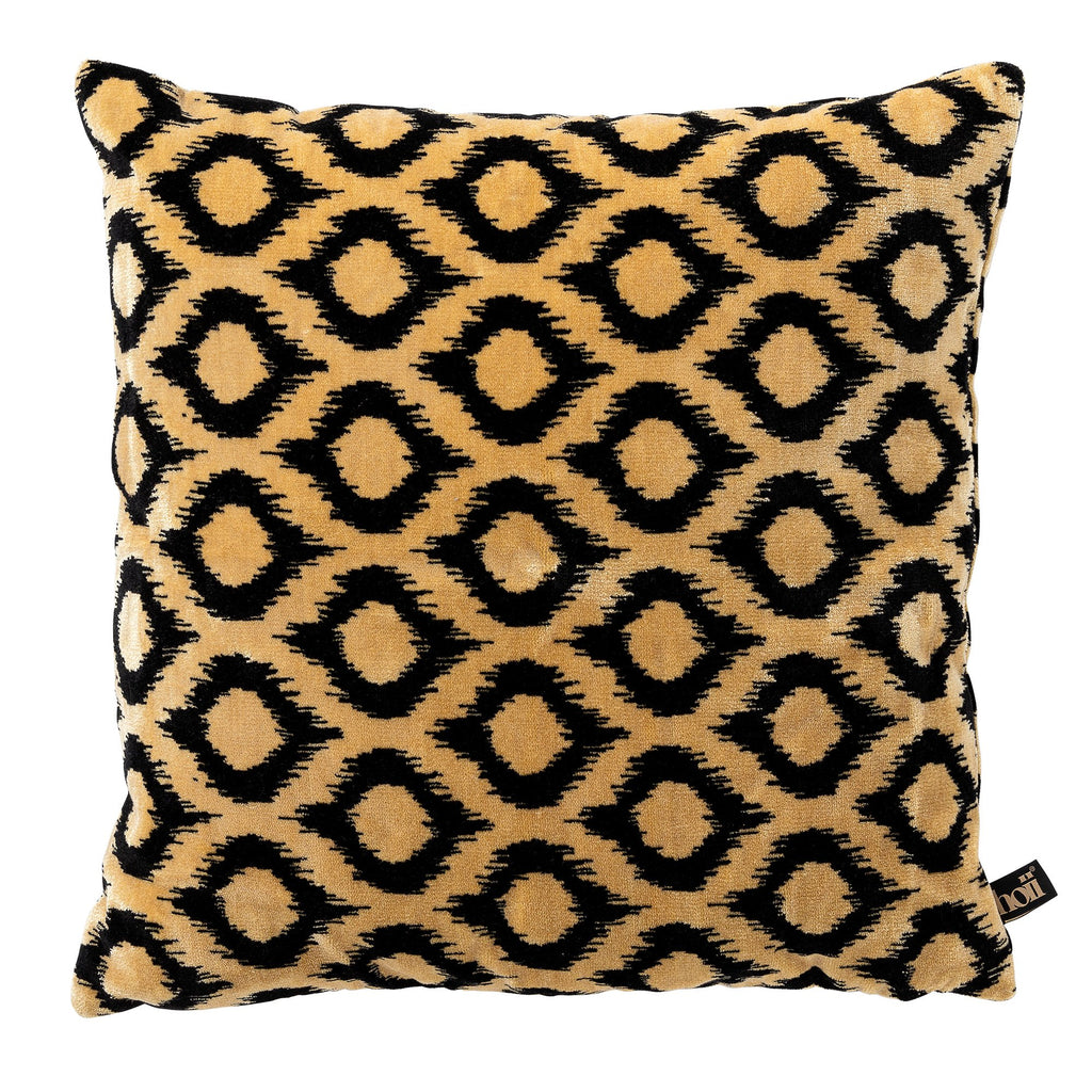 Leonardo | Kussen | 45x45 cm Raven | Zwart | Hoii | Met luxe binnenkussen