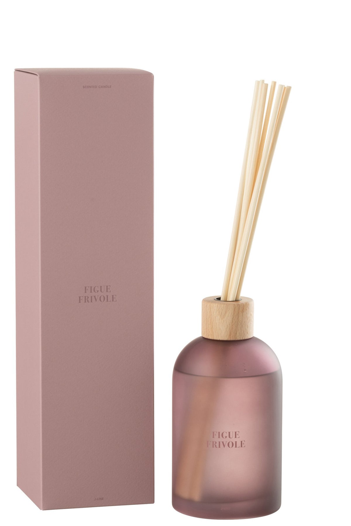 J-Line geurstokjes Accords Essentiels - Frivole Vijg - paars - 550 ml