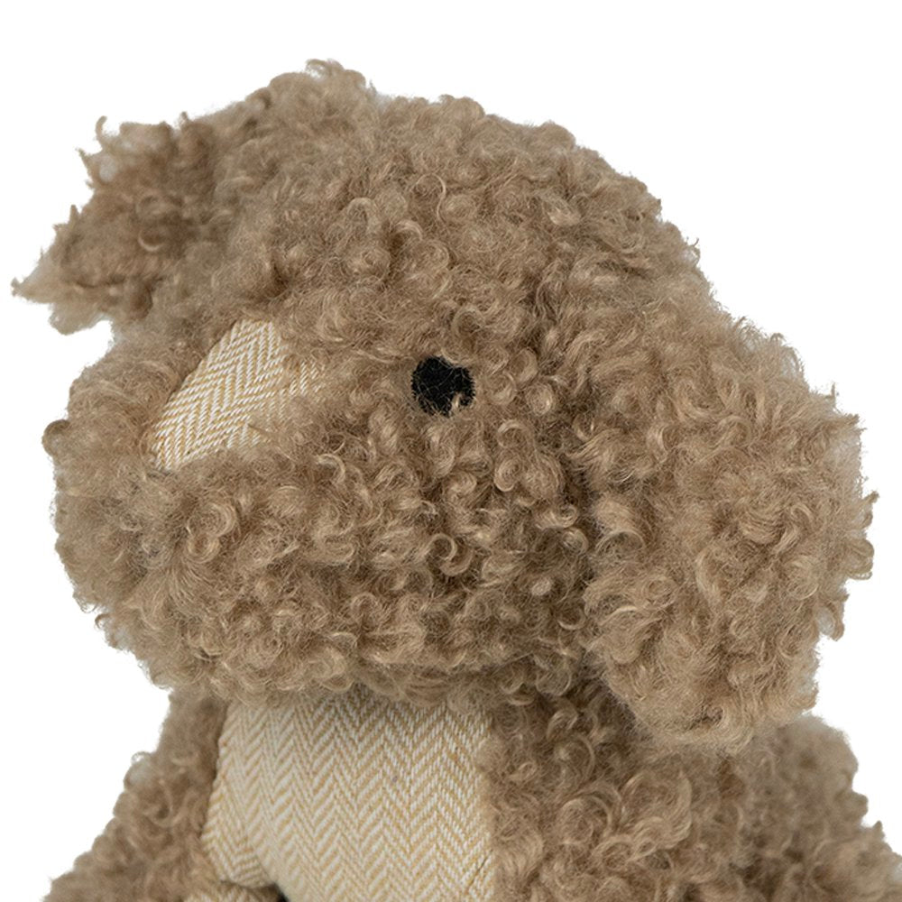 Deurstopper hond krul 21x22x25 cm