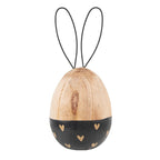 Decoratie Beeld Konijn Ø 6x14 cm Bruin Hout