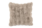 Cushion (filled) Bubble rabbit fur - 45x45 cM