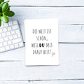 De wereld is leuk omdat je erop bent - ansichtkaart 10 set