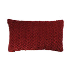 Smock kussen rood 30x50cm