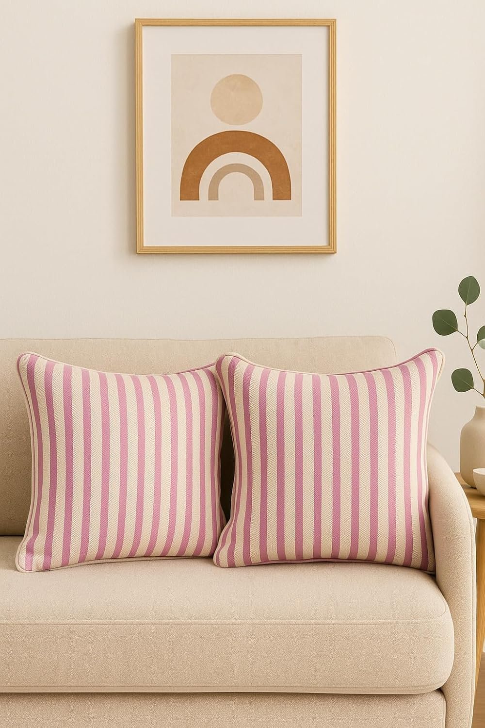 Kussenhoes | Decoratief geweven puur katoen | 41x41cm