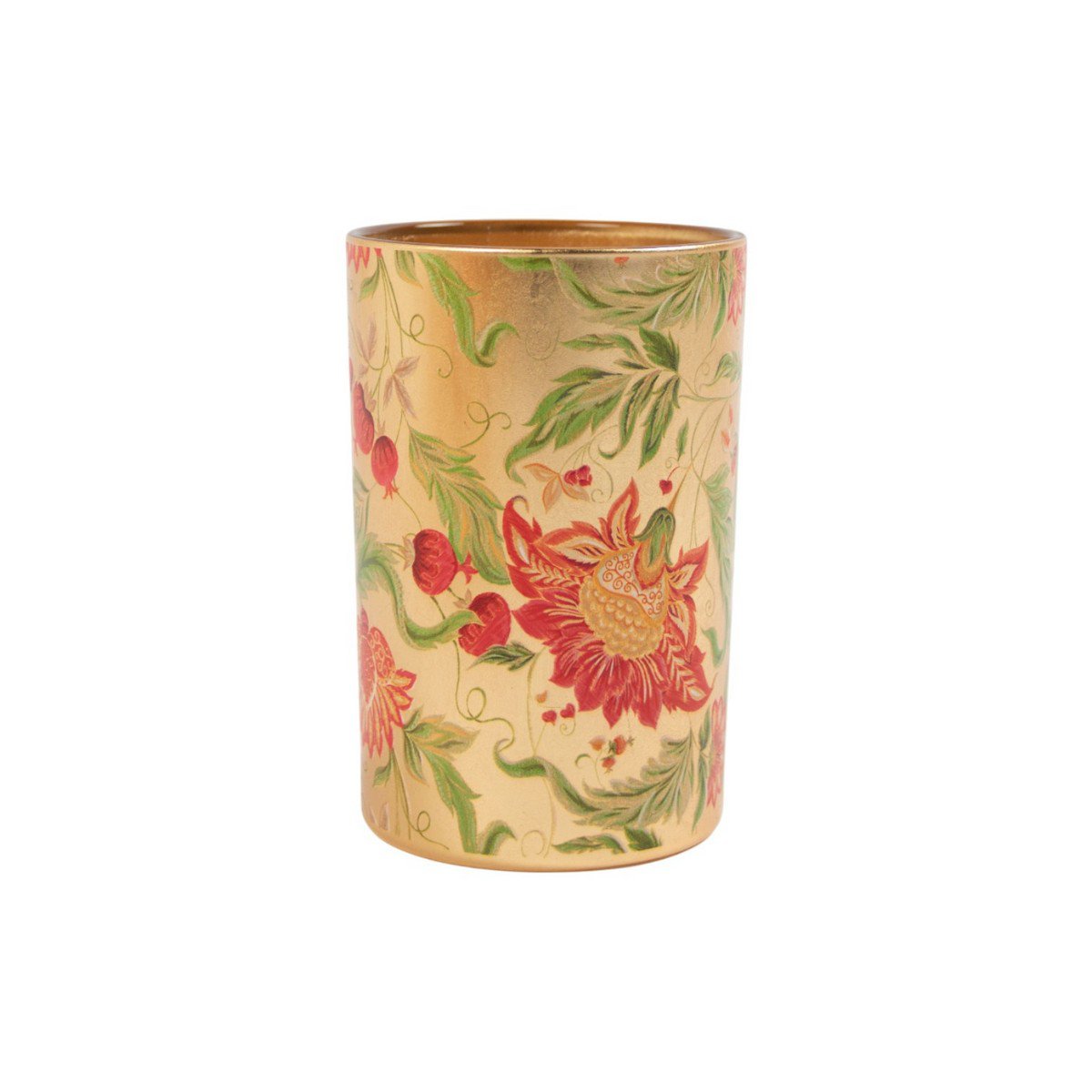 Theelichthouder goudfolie C 12,5cm