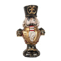 Kerstdecoratie Beeld Notenkraker 9x6x15 cm Rood Kunststof