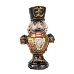 Kerstdecoratie Beeld Notenkraker 9x6x15 cm Rood Kunststof