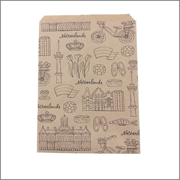 Zakjes - Holland thema - 15x23cm - 250st.