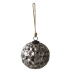 Kerstbal Ø 15 cm Zwart Glas Kerstdecoratie