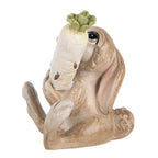 Decoratie Beeld Konijn 6x5x7 cm Beige Kunststof