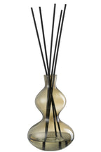 J-Line geurolie olive & frank Incense - glas - groen - large