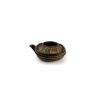 Theepot 50cl strepen goud/zwart My Tea