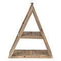 Wandrek 31x11x36 cm Bruin Hout Wandplank