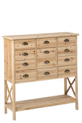 J-Line kast Chamonix - dennenhout - naturel