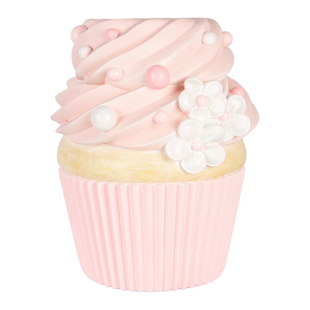 Decoratie Krukje Roze Kunststof
