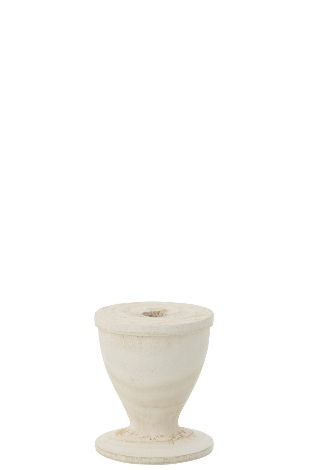 J-Line Kaarshouder - hout - wit - small
