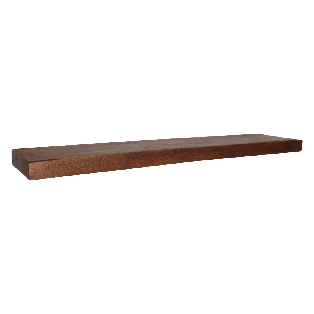 Factory zwevende wandplank bruin