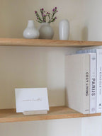 Leeff Card Holder Chantal with card - Warme knuffel