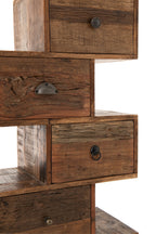 J-Line ladekast Toro - gerecycleerd hout - naturel