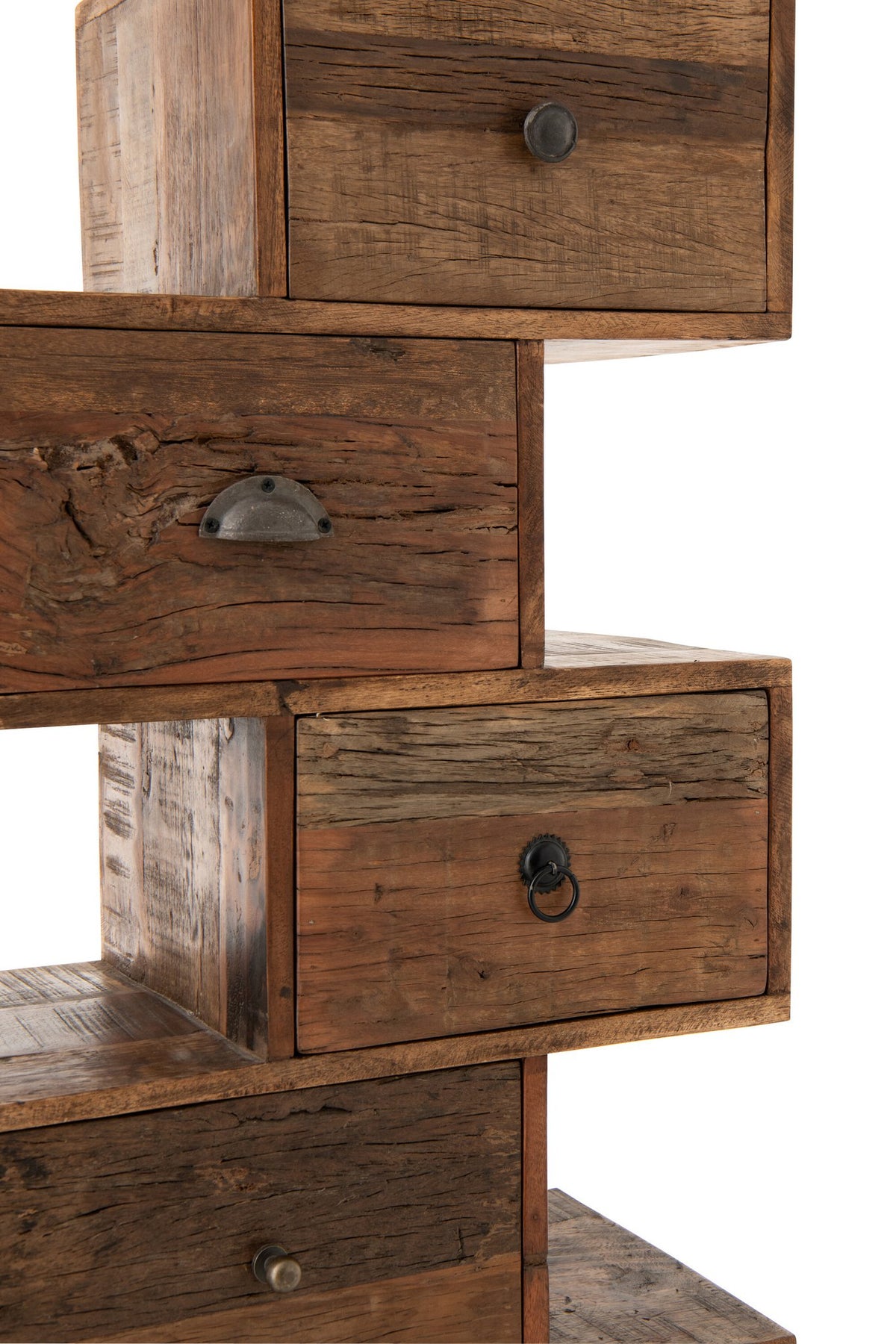 J-Line ladekast Toro - gerecycleerd hout - naturel