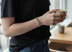 Damesarmband Aventurijn facet met Aventurijn connector kraal