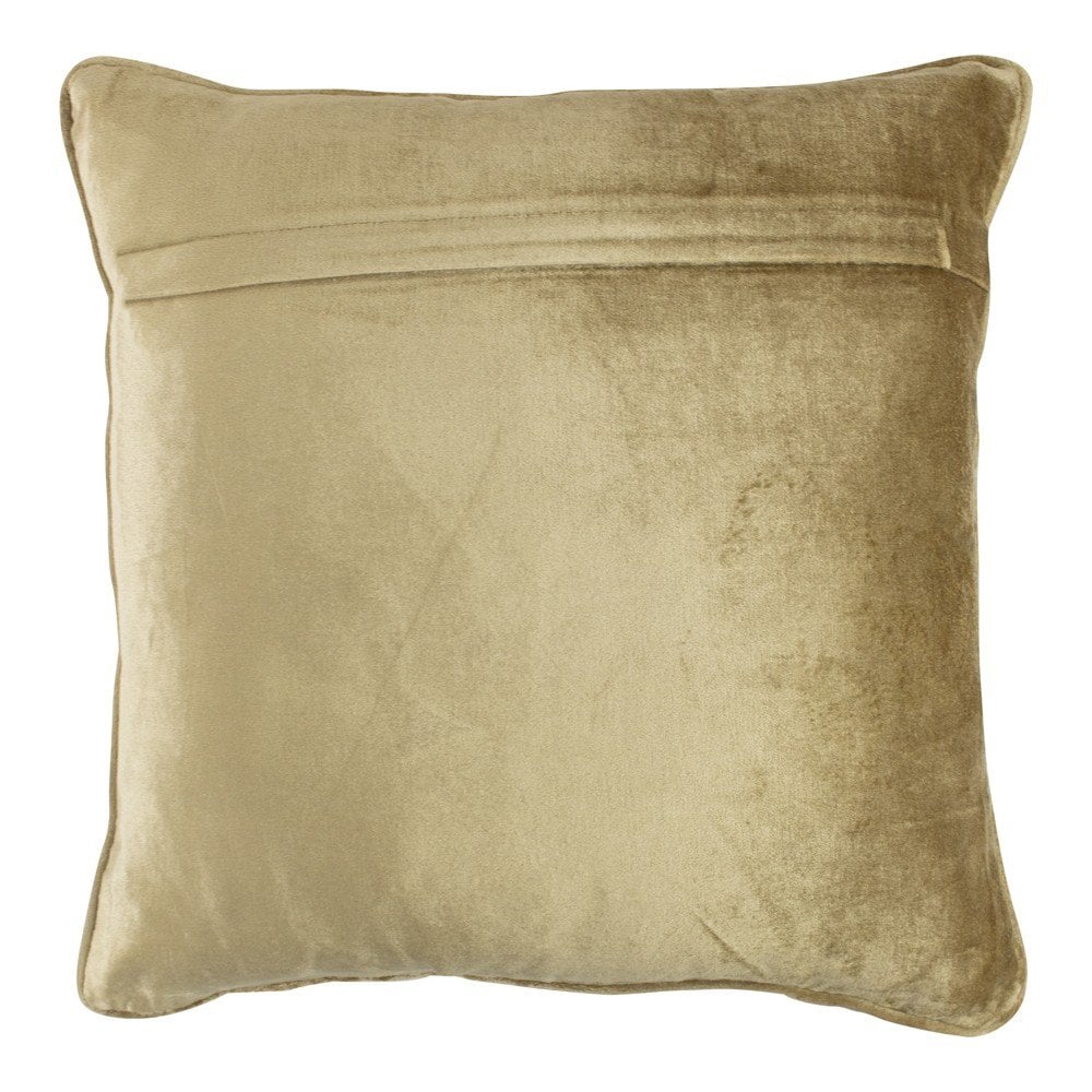 Kussen fluweel goud 45x45cm
