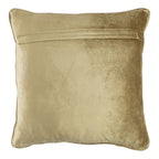 Kussen fluweel goud 45x45cm