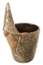 J-Line bloempot Kabouter - steengoed - beige - large