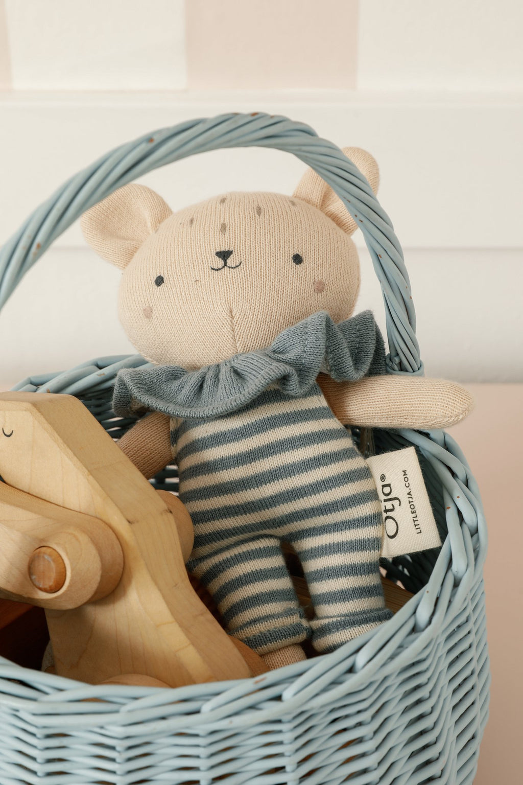 Gebreid speelgoed, babycadeau, beer Lorem
