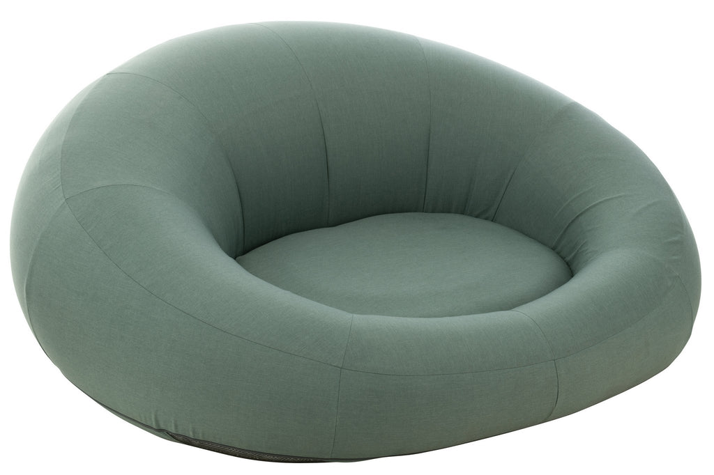J-Line matras Donut - polyethyleen - groen