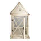 Decoratie Kweekkastje 54x35x66 cm Wit Hout