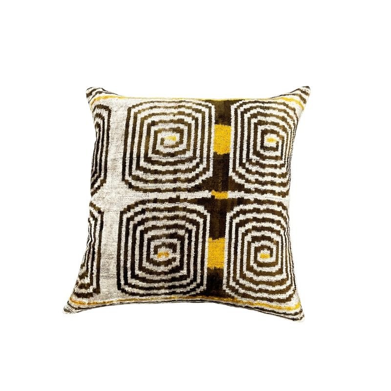 Velvet Ikat Kussen Azara