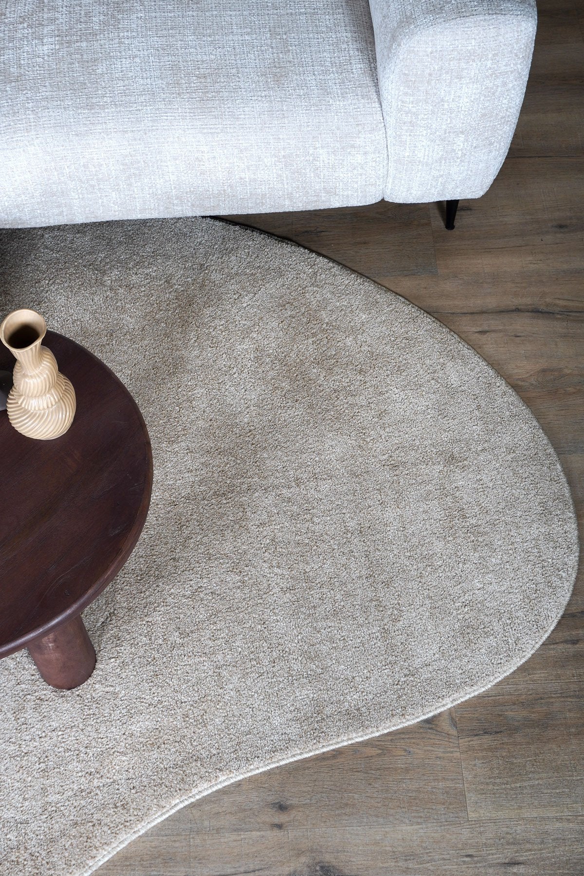 Vloerkleed Rich Beige - Organisch 200 x 280 cm