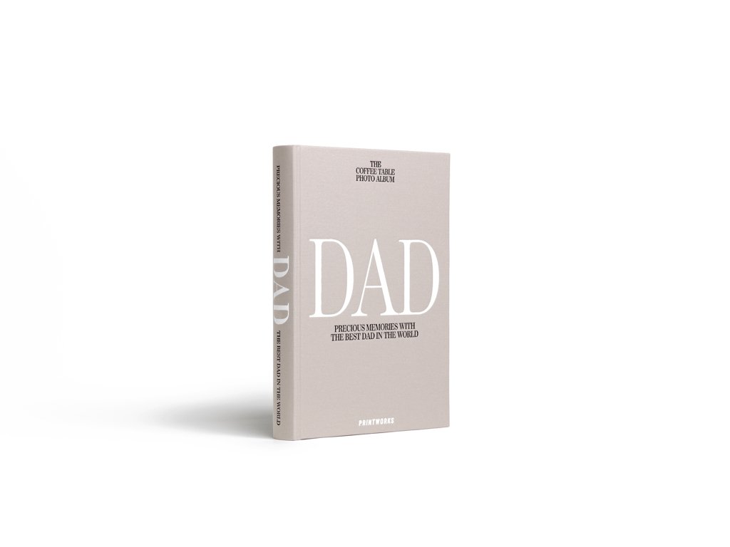 Printworks Fotoboek - Dad - Grijs