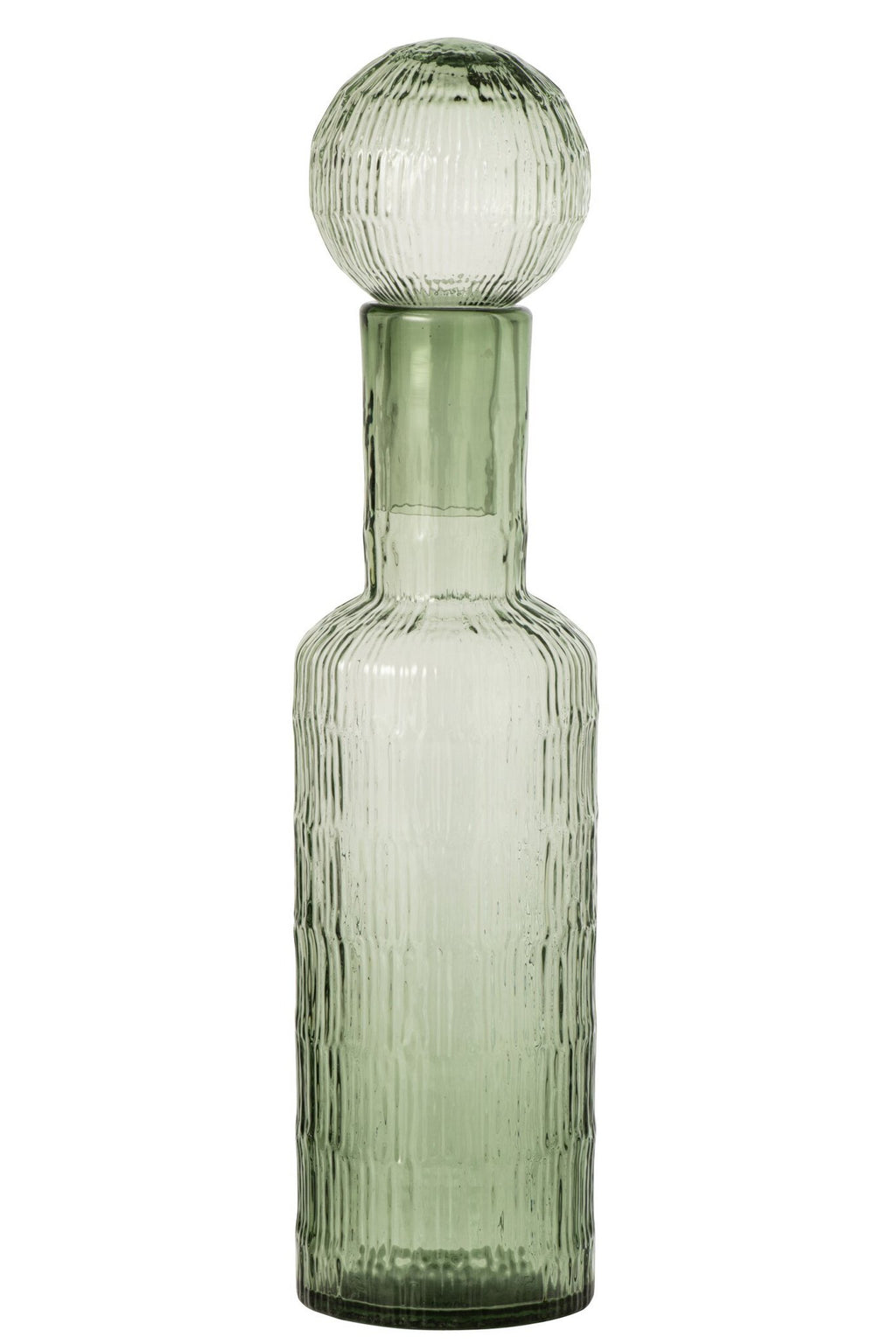 J-Line Fles - glas - groen - large