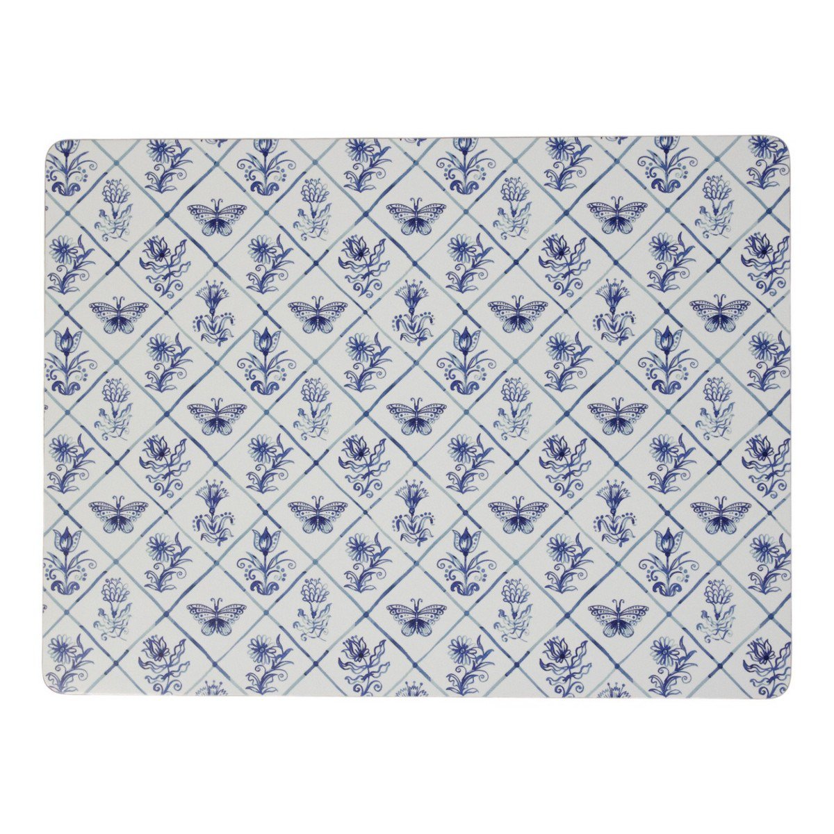 Placemat Delfts blauw 30x40cm (set van 4)
