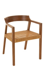 J-Line stoel Emma - hout - bruin