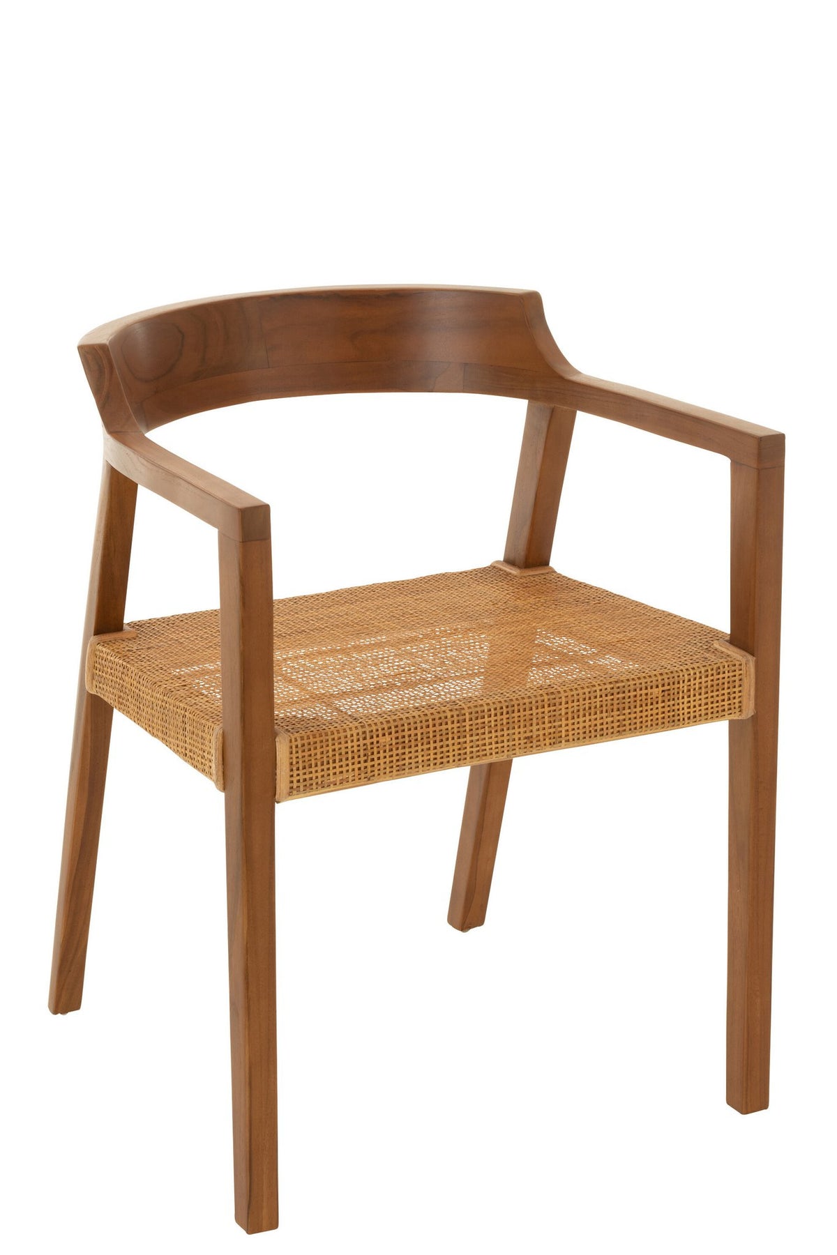 J-Line stoel Emma - hout - bruin