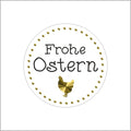 Etiketten - Frohe Ostern - 500 stuks