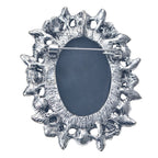 Broche Dames Grijs, Metaal null