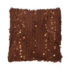 Boston kussen bruin 45x45cm