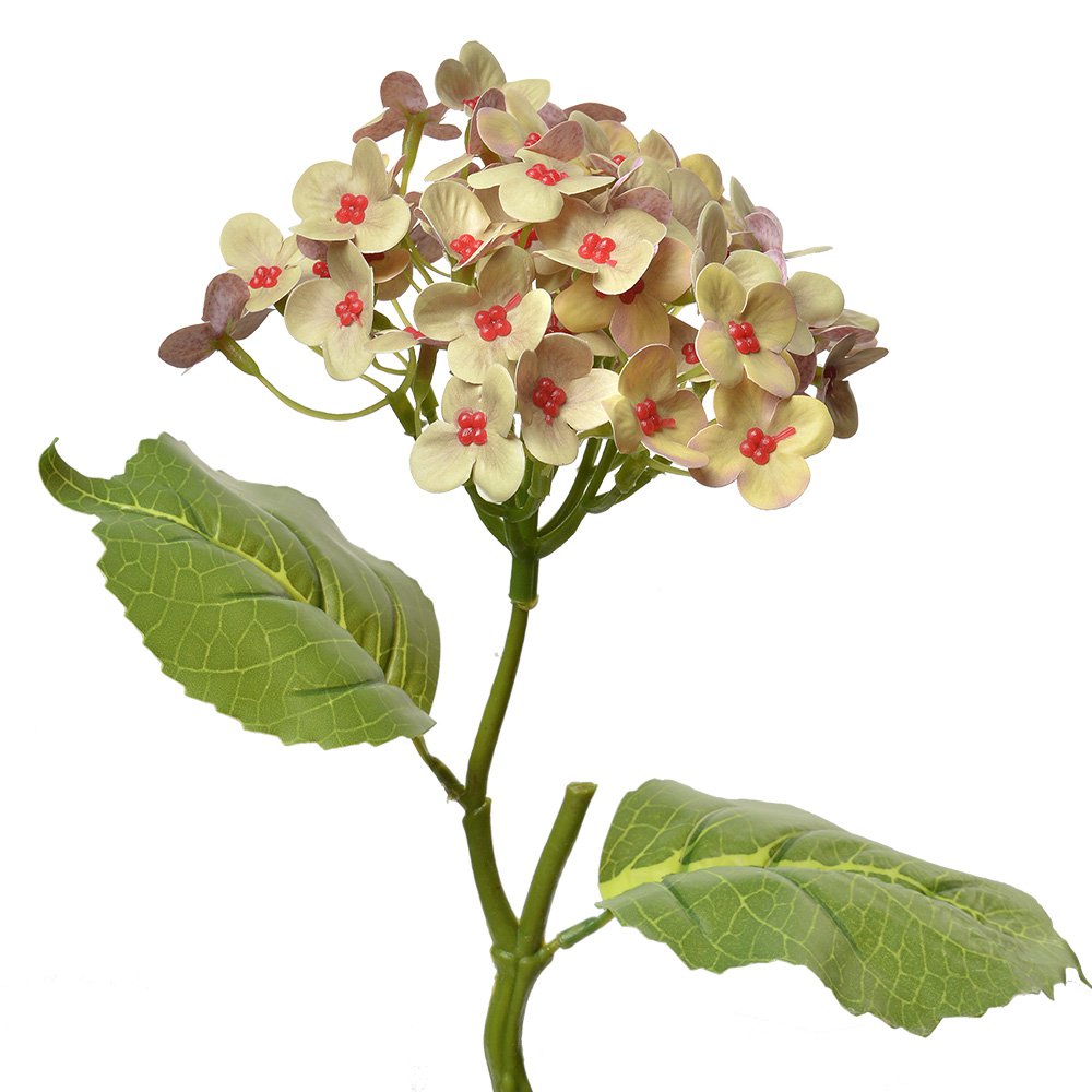 Kunstbloem 37 cm Geel Kunststof