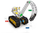 Constructieset DIY Graafmachine Diggy- metaal